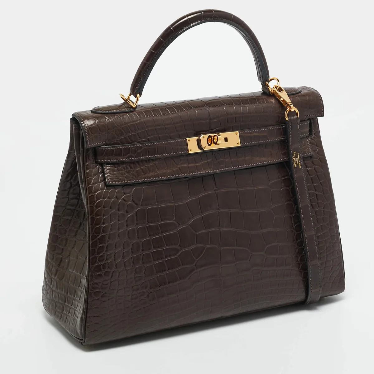 Hermès Birkin and Kelly bags in crocodile and alligator leather detail - Hermès crocodile vs alligator