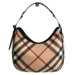 Burberry Burberry handbag side view - how to spot a fake Burberry bag