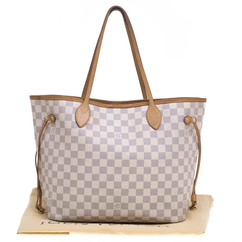 Louis Vuitton Neverfull front view - how to spot a fake Neverfull
