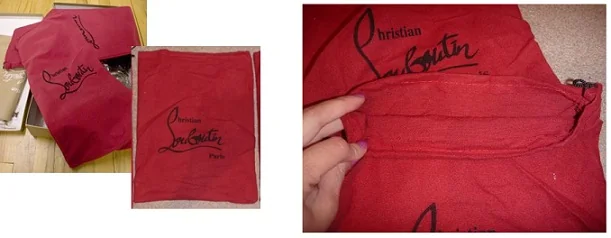 Christian Louboutin Shoes detail - how to spot fake Christian Louboutin shoes