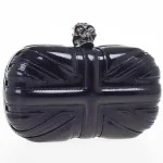 Alexander McQueen Skull Clutch side view