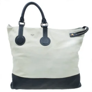 Celine Asymmetrical Tote Bag front view - asymmetrical bag trend