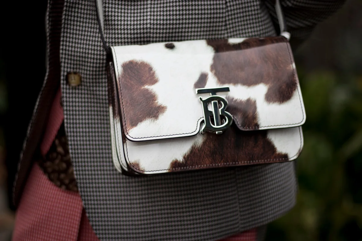 Burberry Monogram TB Bag front view