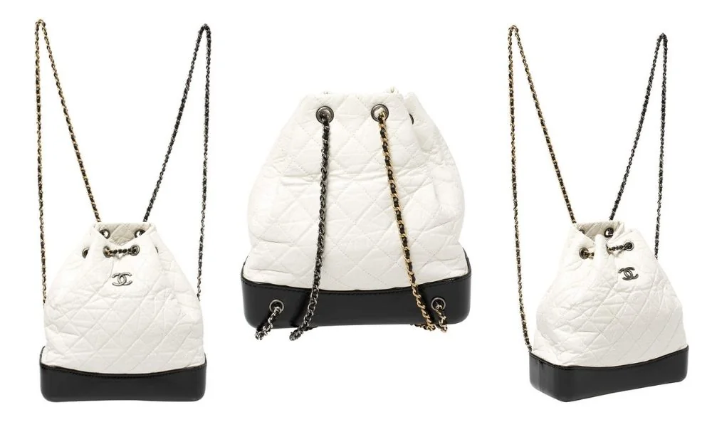 Chanel Chanel Gabrielle Backpack detail