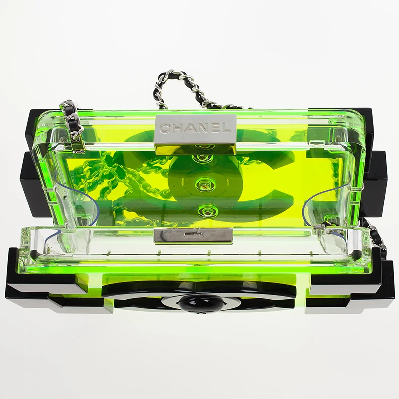 Chanel Lego Clutch side view