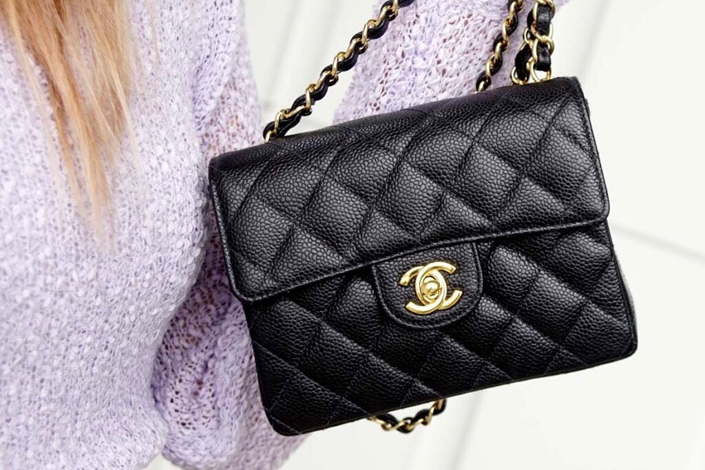 Chanel Vintage Black Flap Bags