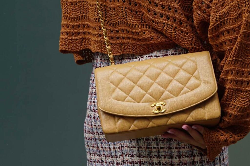 Chanel Vintage Brown Diana Flap Bags