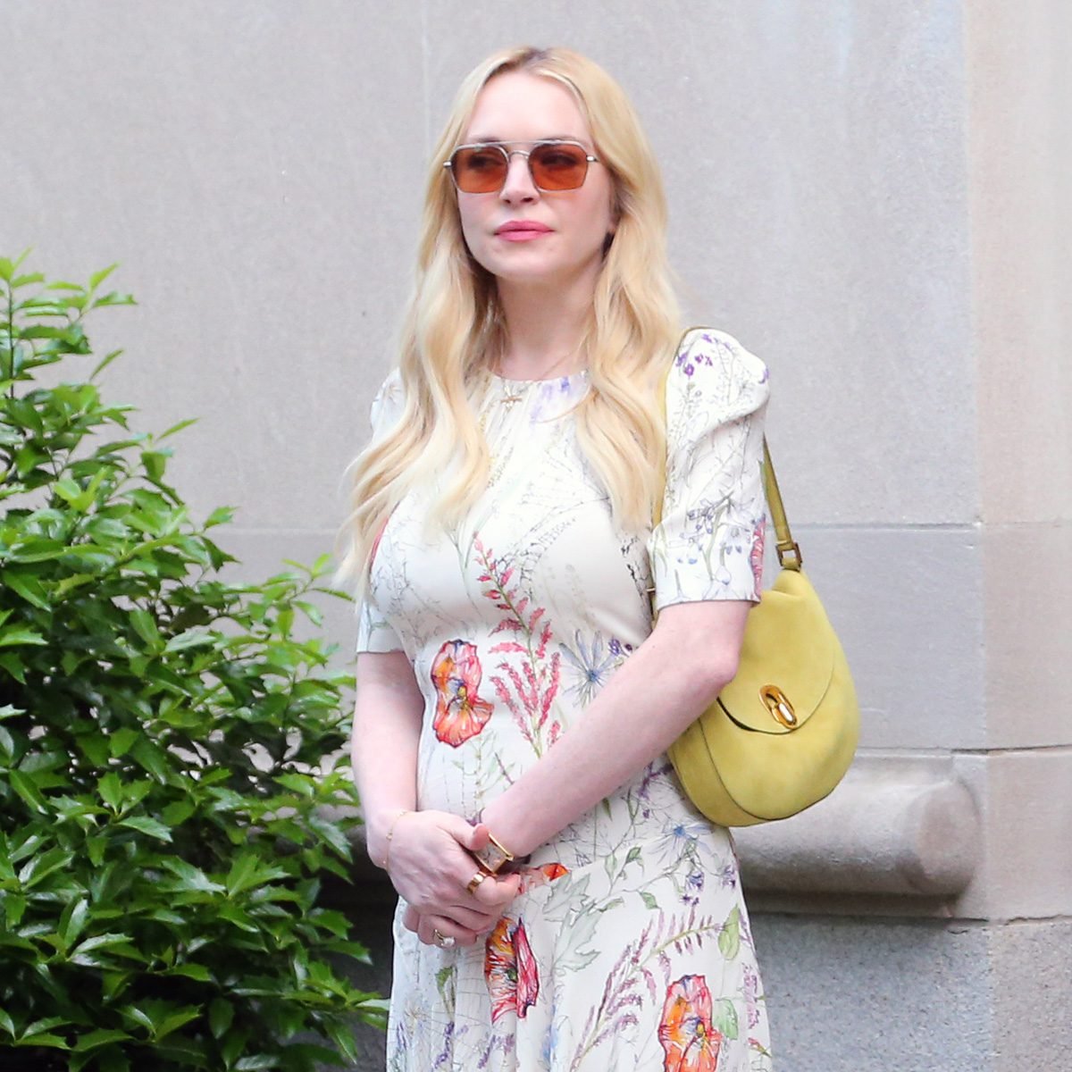 Lindsay Lohan Savette Tondo Small Hobo Bag