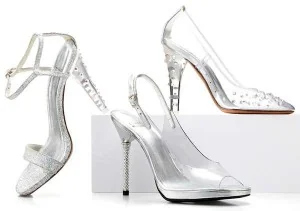 Designer heels side view - designer heels inspired by fairytales