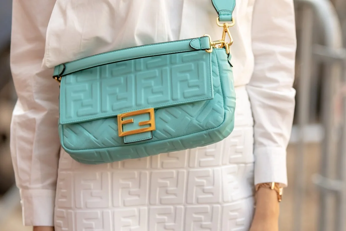 Fendi Baguette side view