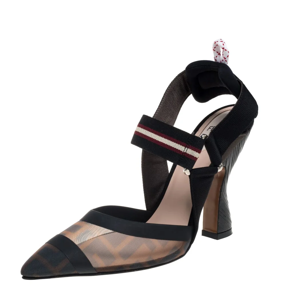 Fendi Colibri Sandals side view