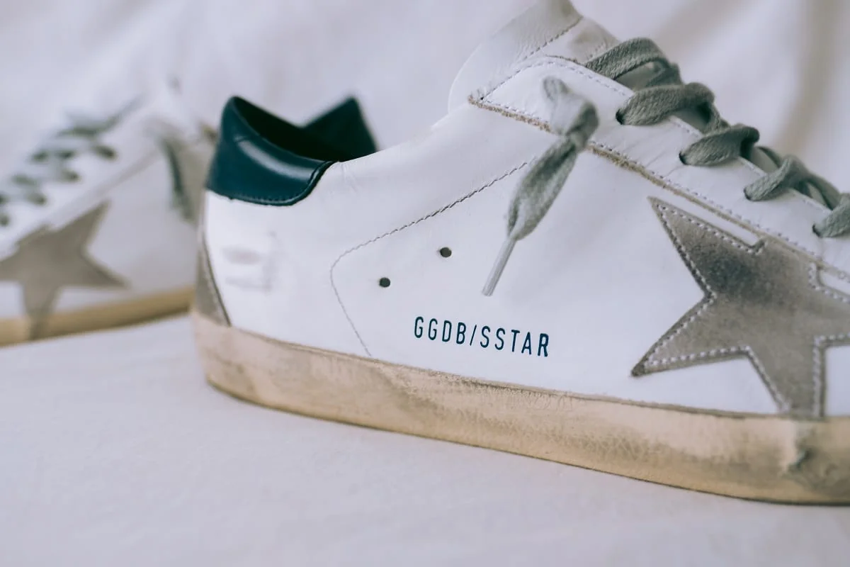Golden Goose Deluxe Brand Super-Star Sneakers front view - Golden Goose Super-Star sneakers
