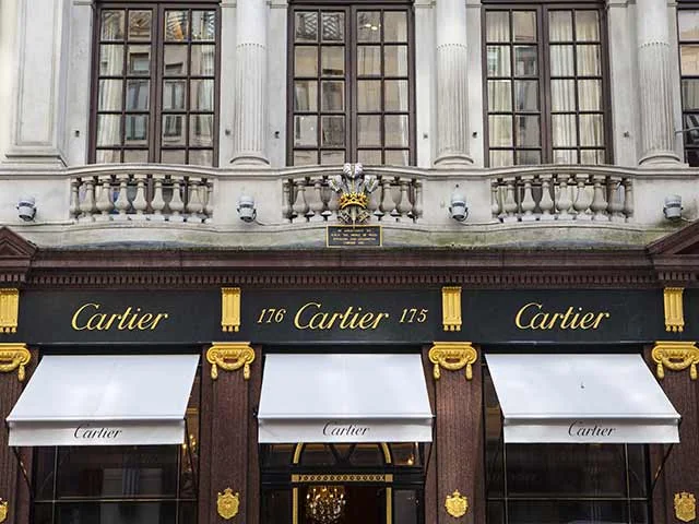 Cartier front view - history of Cartier