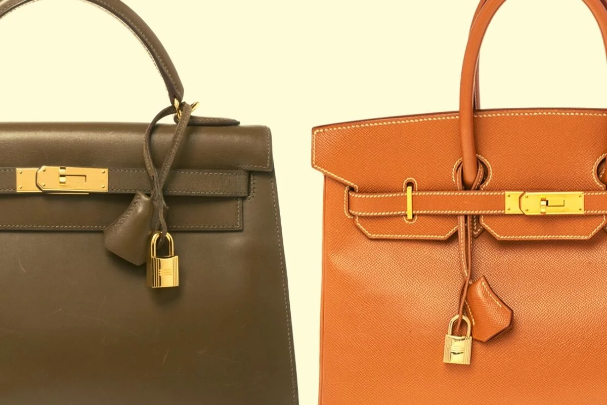 Hermès Kelly bag, Birkin bag detail - Kelly vs Birkin