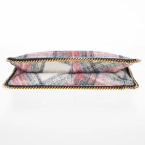 Stella McCartney Falabella Tartan Cross-Body Bag side view