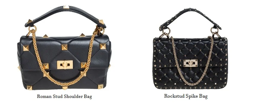 Valentino Roman Stud Shoulder Bag detail