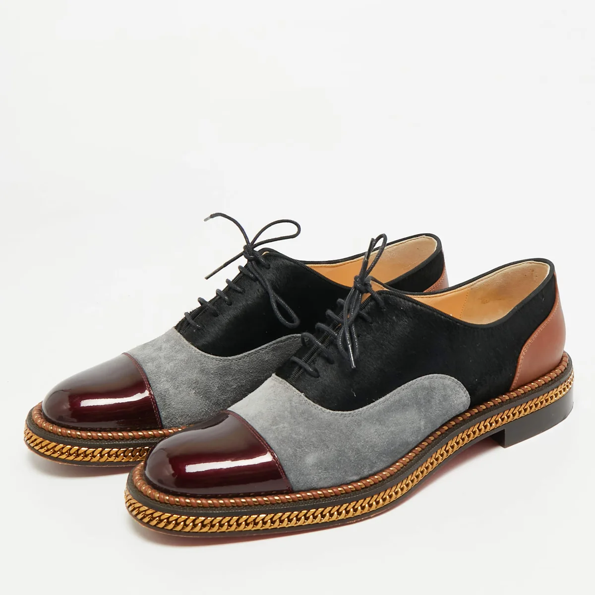 Men&rsquo;s luxury footwear front view - authenticated men&rsquo;s luxury footwear