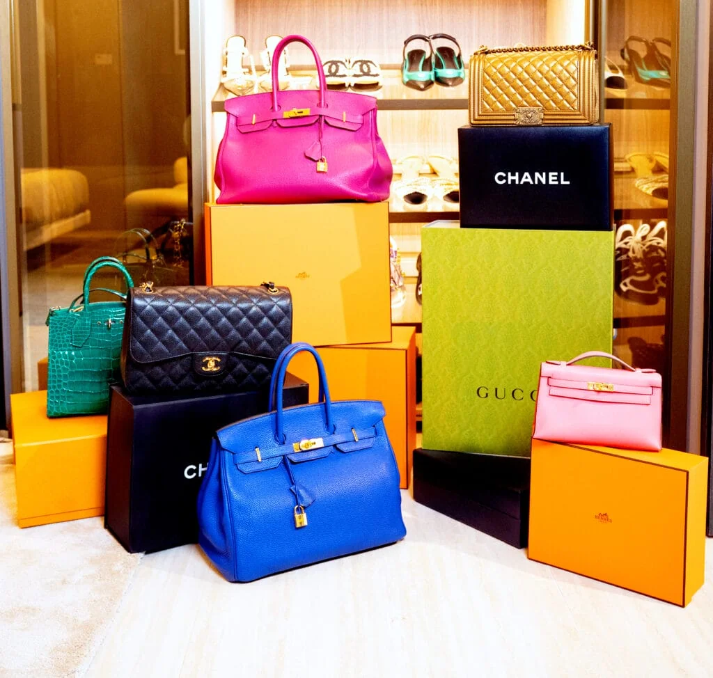 Designer handbags front view - best designer handbag brands