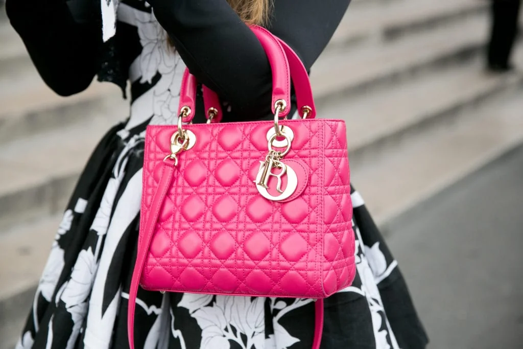 Dior Dior handbags (Lady Dior, Saddle, Book Tote, and other classics) front view - best Dior handbags to invest in