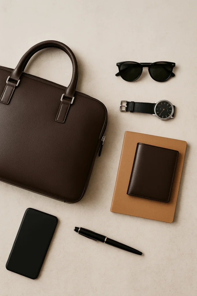 Men&rsquo;s Luxury Bags front view - best luxury bags for men