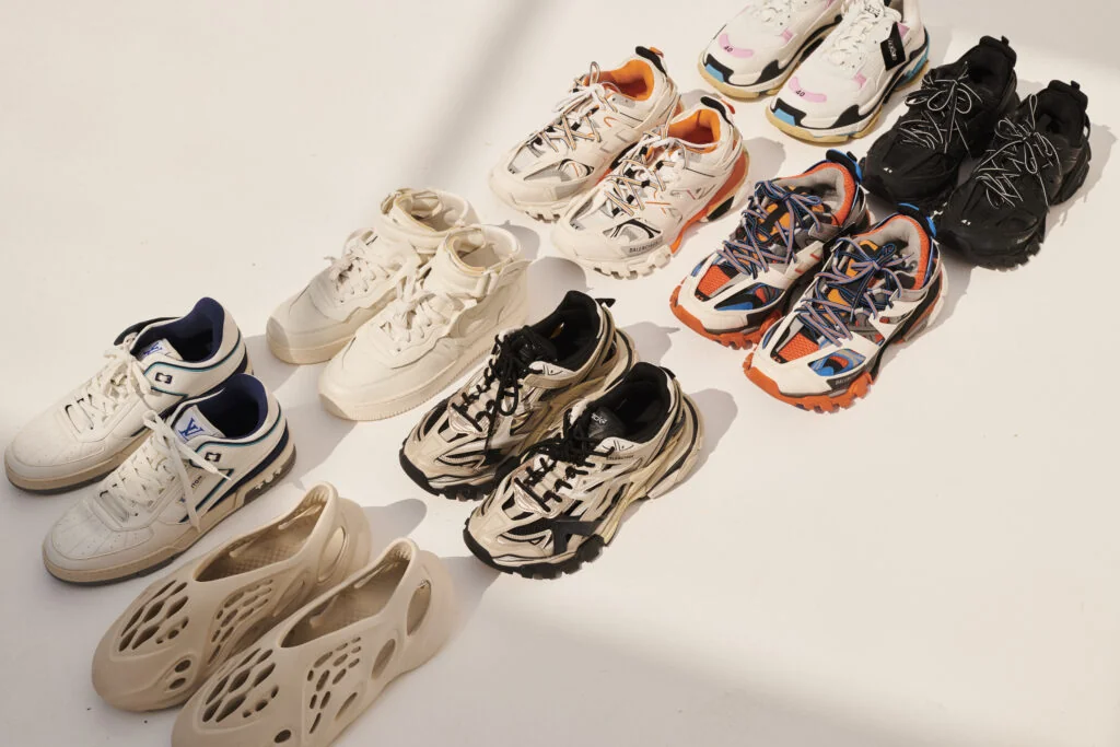 Sneakers front view - best sneaker brands