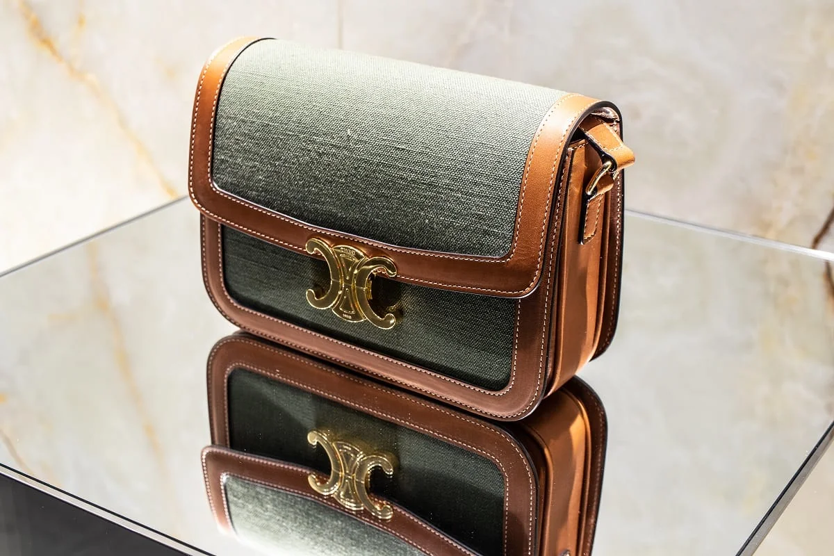 Celine Celine Triomphe Bag side view