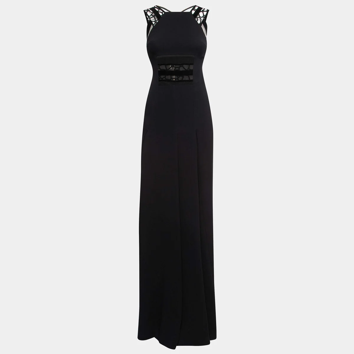 Black Designer Gowns detail - designer black gowns