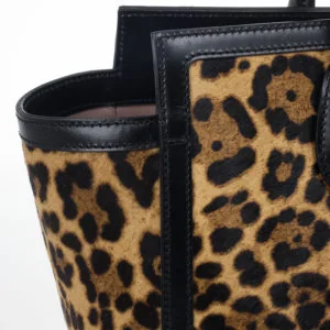 Gucci Lady Buckle Jaguar Print Top Handle Bag side view
