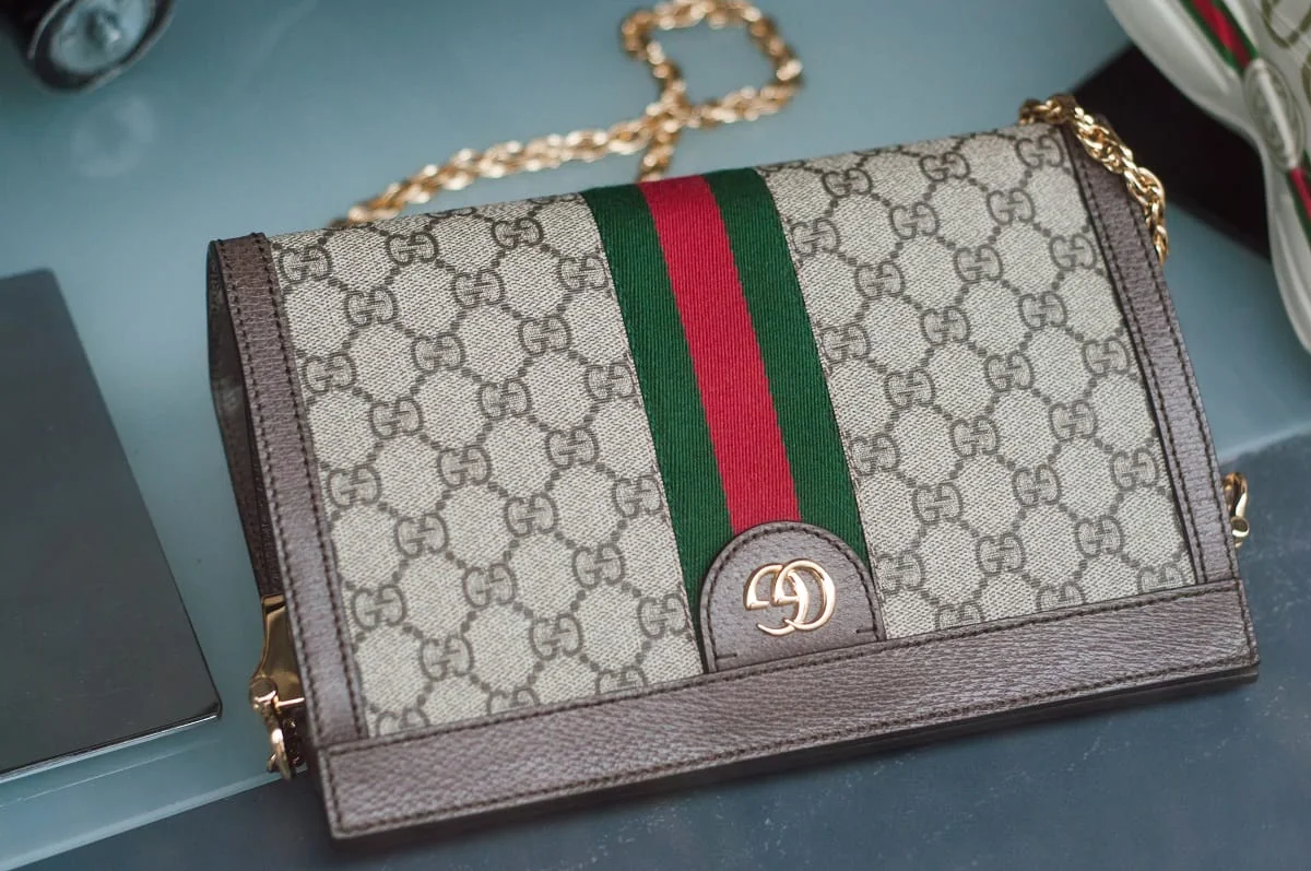 Gucci Ophidia Shoulder Bag front view