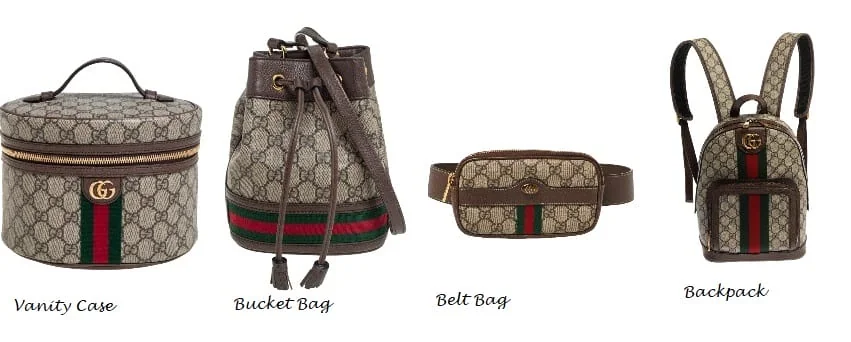Gucci Ophidia Shoulder Bag side view
