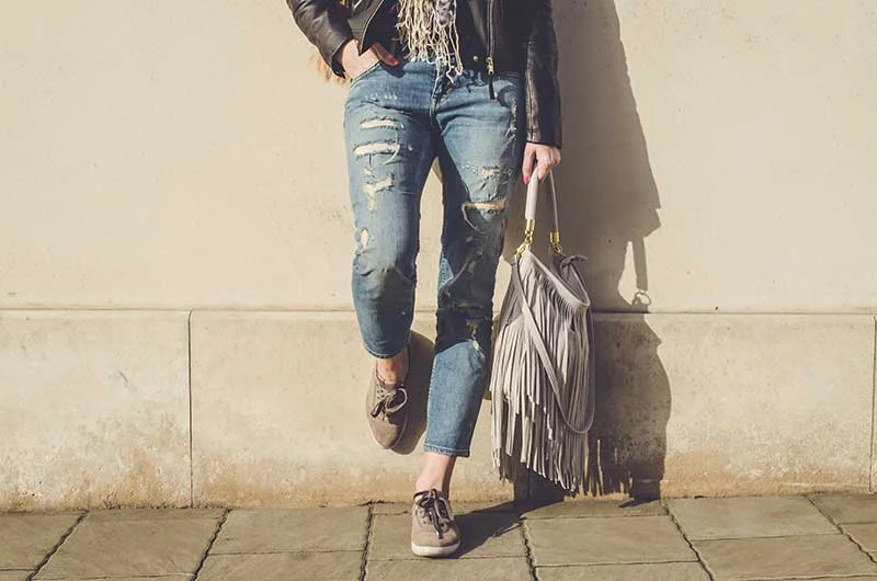 Hobo Bag side view - hobo bag styling tips