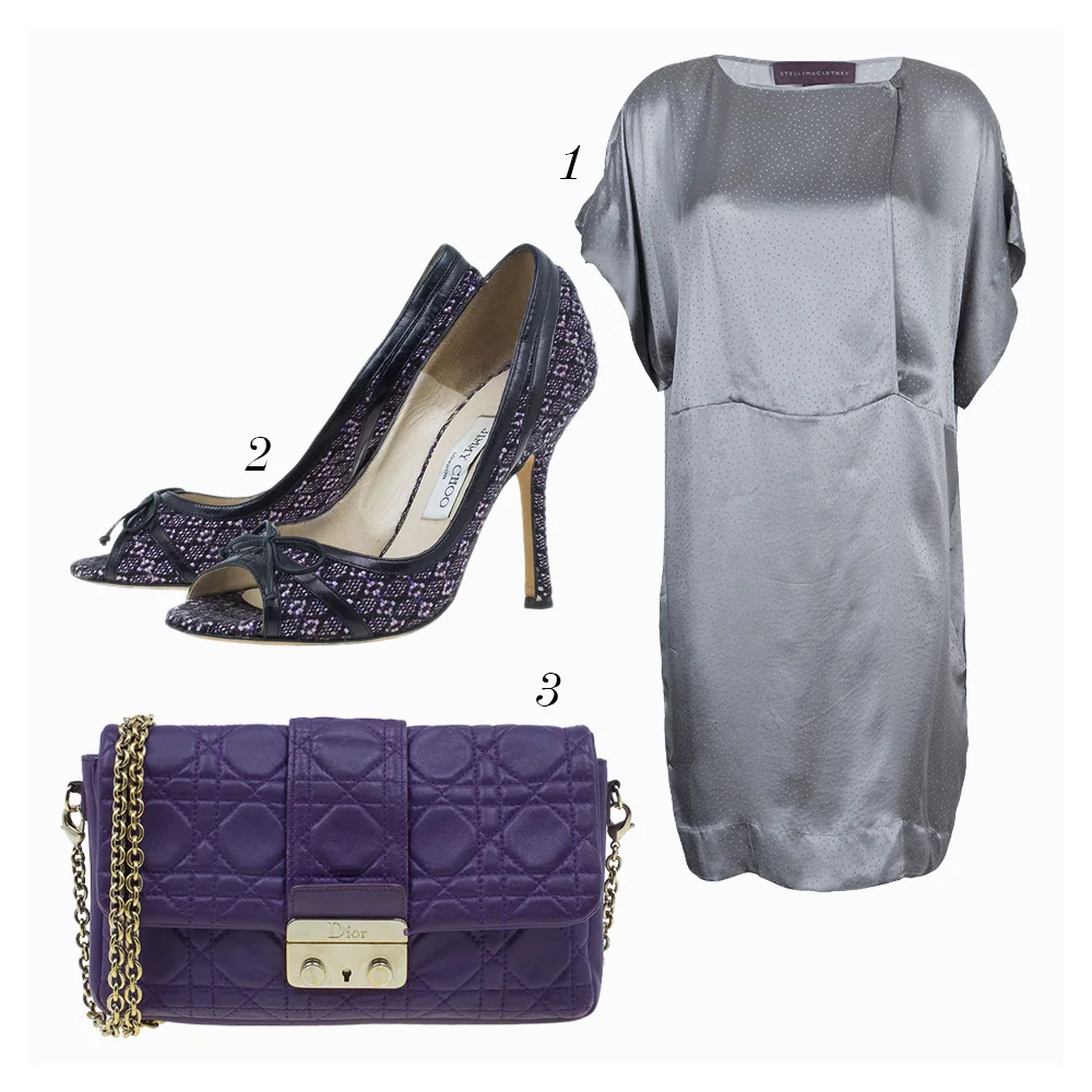how to style a grey outfit detail