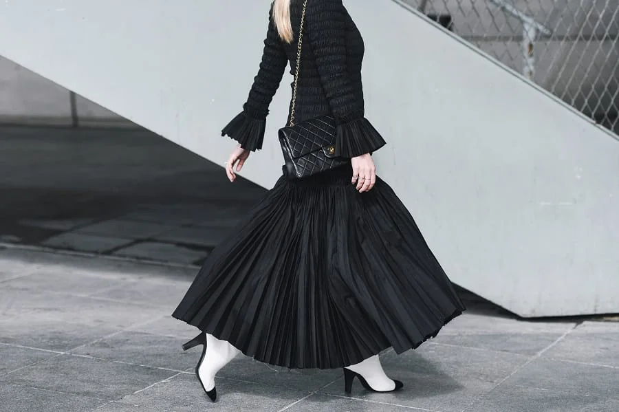 Chanel Chanel Classic Flap Bag detail - how to style Chanel Classic Flap bag
