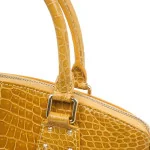 Louis Vuitton Crocodile Lockit PM front view