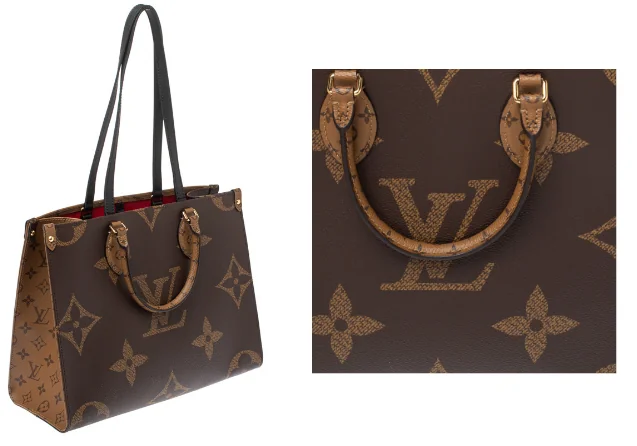 Louis Vuitton Onthego Tote side view