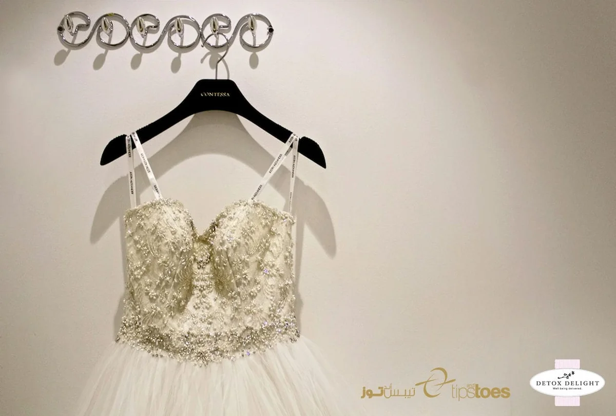 The Luxury Closet Private Bridal Fitting Session front view - luxury bridal shopping experience