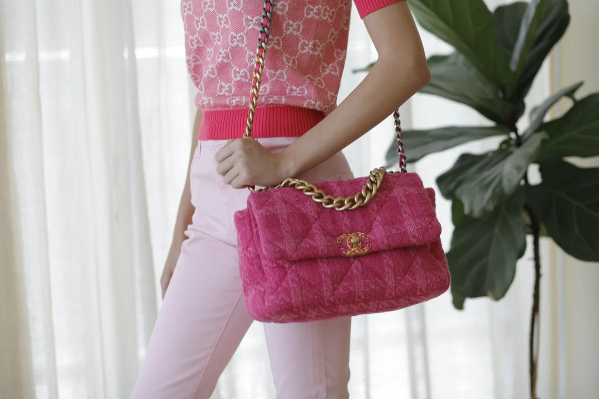 luxury fashion investment front view