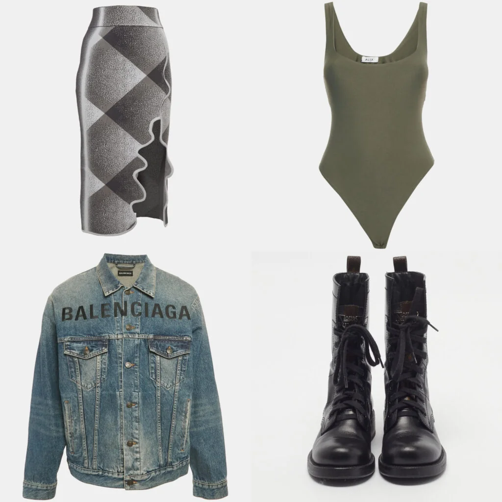Off Campus pre-loved fashion side view