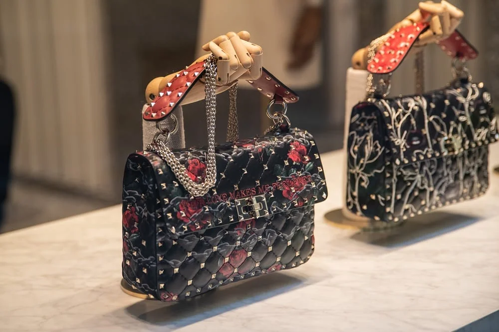 Valentino Rockstud Spike Bag side view