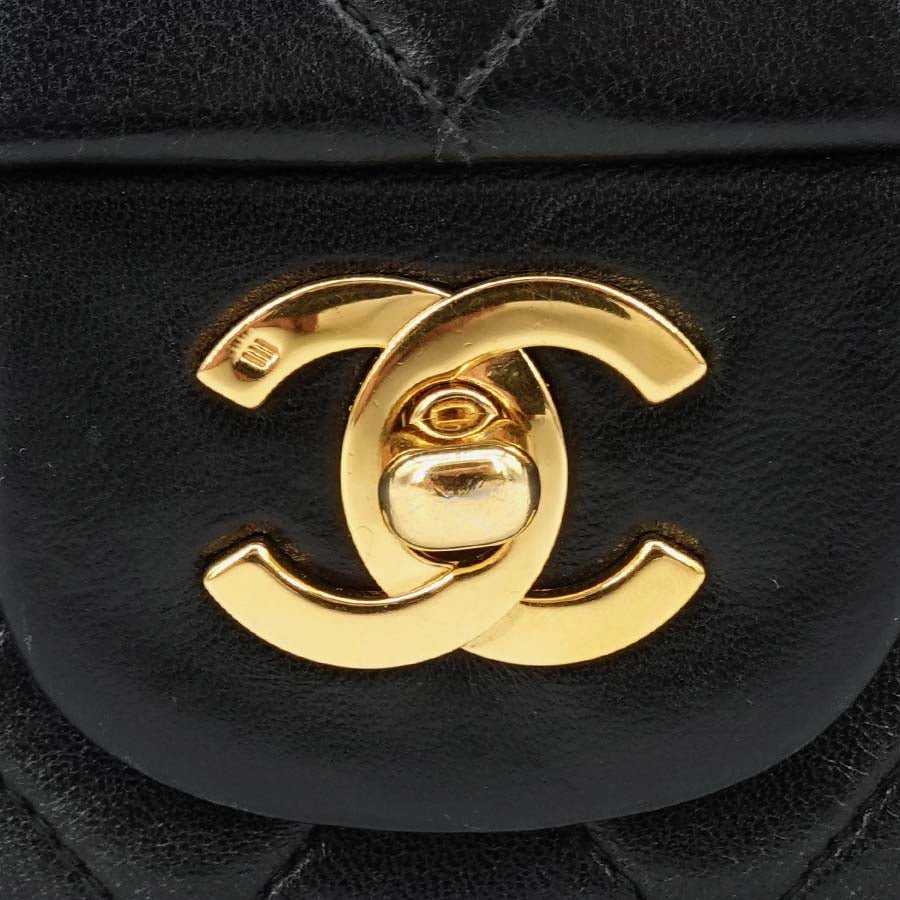 Chanel Vintage CC Lock Gold Stamp