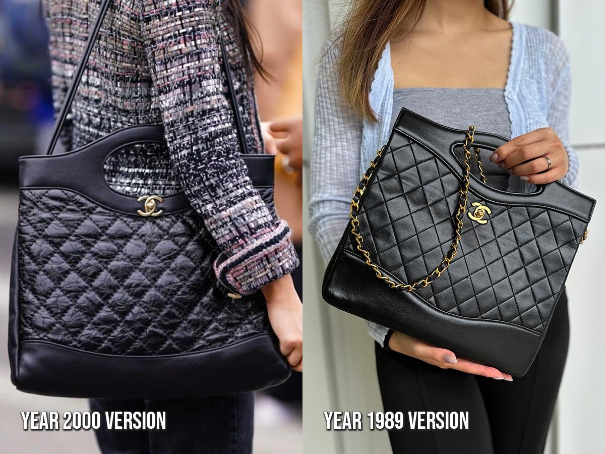 CHANEL 31 Bag comparison