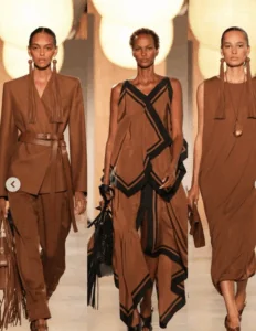 New York Fashion Week Spring Summer 2026 side view