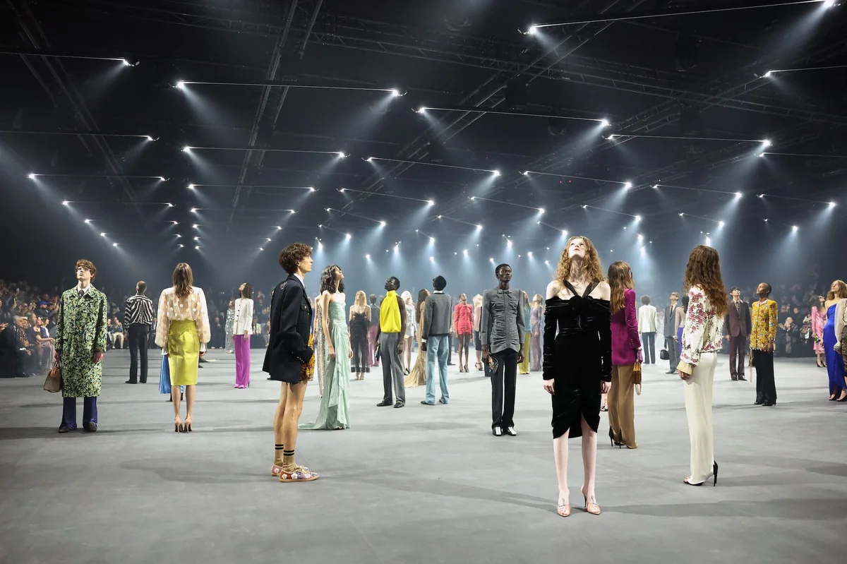 Paris Fashion Week SS26 front view