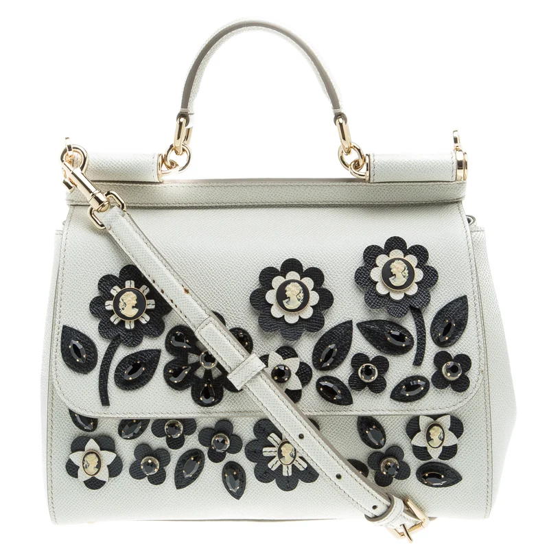 Prada, Dolce & Gabbana designer handbags side view - Prada and Dolce Gabbana handbag prices