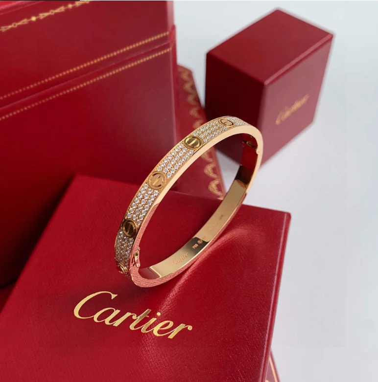 Cartier, Van Cleef & Arpels, Bulgari, Tiffany & Co. Pre-owned gold jewelry (Love Bracelet, Alhambra, Serpenti, etc.) sid