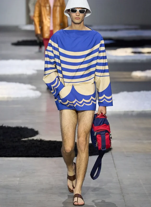 Prada Kolhapuri-style leather sandals / &ldquo;Made in India&rdquo; collection front view - Prada Kolhapuri sandals controversy